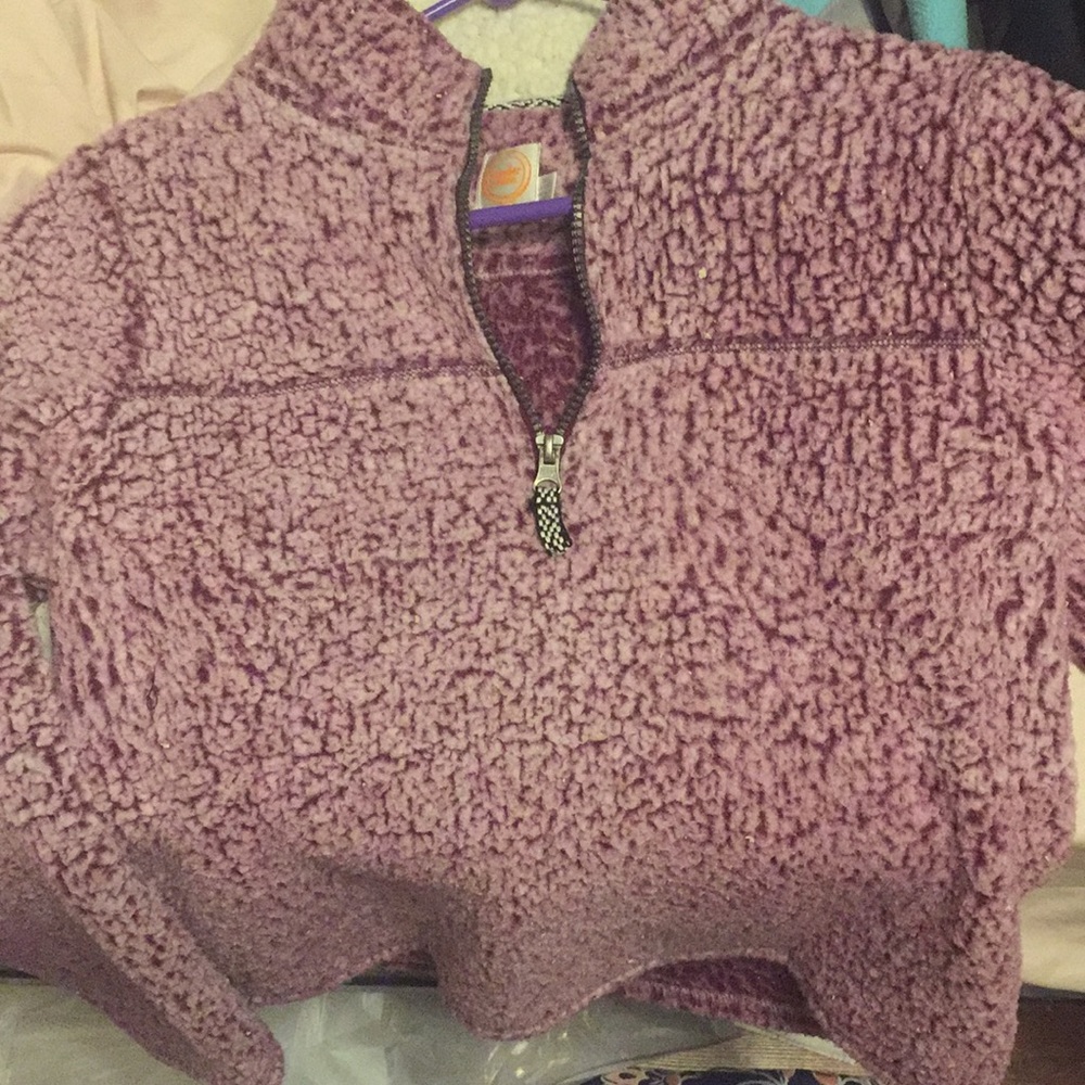 Fuzzy wonder nation hoodie size(14-16)(xL)